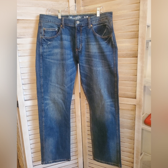 Wrangler Other - Wrangler Retro Slim Straight 34x30 Mens Jeans